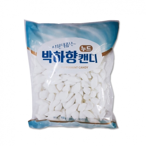 시원달콤한 박하향 누드캔디 박하사탕 750g