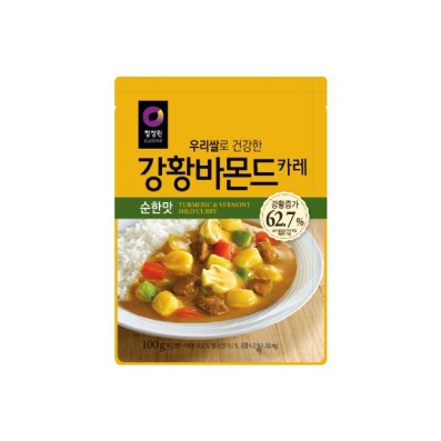 청정원 우리쌀 강황 바몬드 순한맛 100g